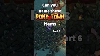 Can You Name These Pony Town Items (Part 6)