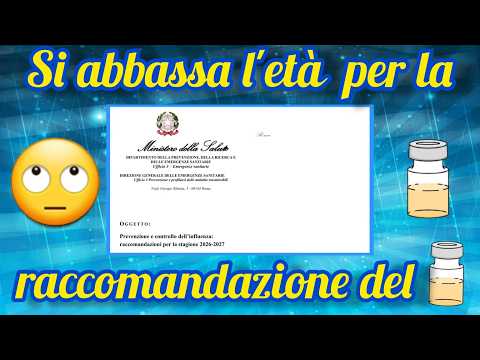 Video Uscita la circolare del Ministero sulla campagna vaccinale!