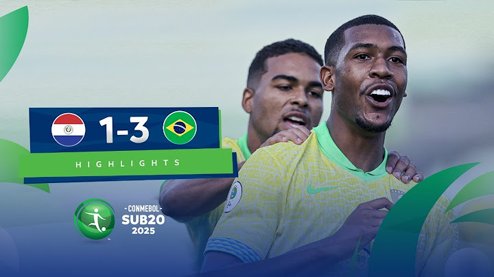 PARAGUAY vs. BRASIL [1-3] | RESUMEN | CONMEBOL SUB20 | FASE DE GRUPOS