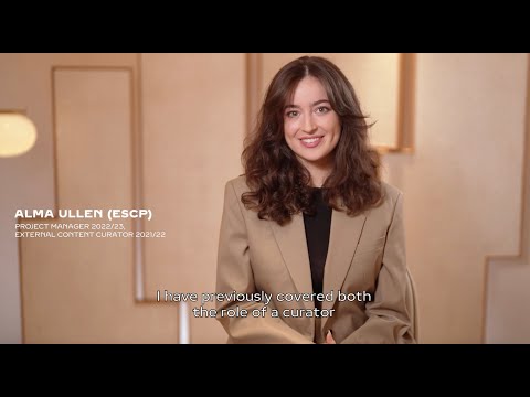 Alma Ullen (ESCP), Project Manager 2022/23, External Content Curator 2021/22