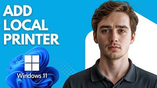 How to Add a Local Printer | Windows 11 Tutorial for Beginners