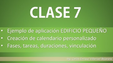 CLASE 7/13 curso MS PROJECT