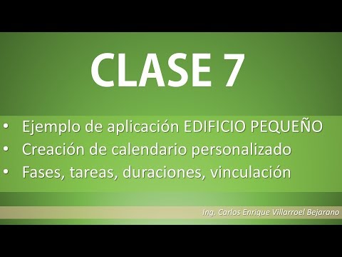 CLASE 7/13 curso MS PROJECT