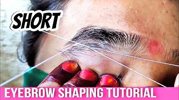 Techniques for Shaping Short Eyebrows.