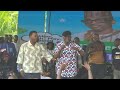 Oganla pasuma  taye currency on stage  yinka ayefele fresh fm childrens fiesta