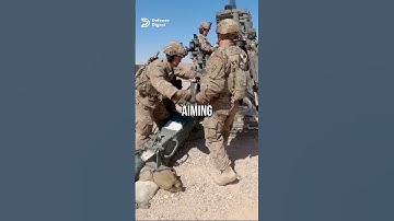 How M-777 Howitzer is Aimed and Fired?