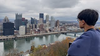 Scenic View of Pittsburgh, Pennsylvania at the Grandview Overlook!