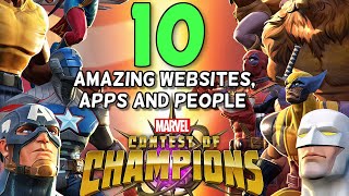10 Amazing Websites, Apps and People That Help Players Grind The Game | Marvel Contest of Champions screenshot 5