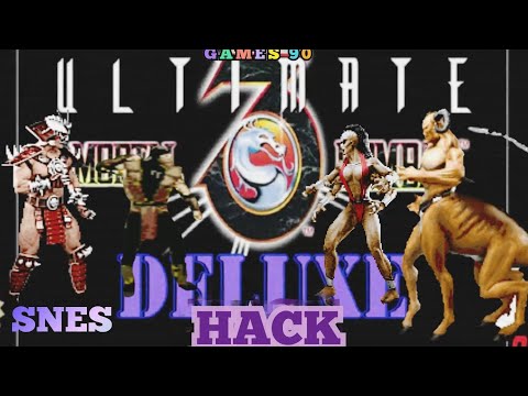 Ultimate Mortal Kombat Deluxe,SNES (HACK)