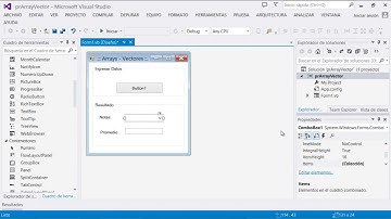 Arrays Arreglos Vectores Programación Visual Basic  Net