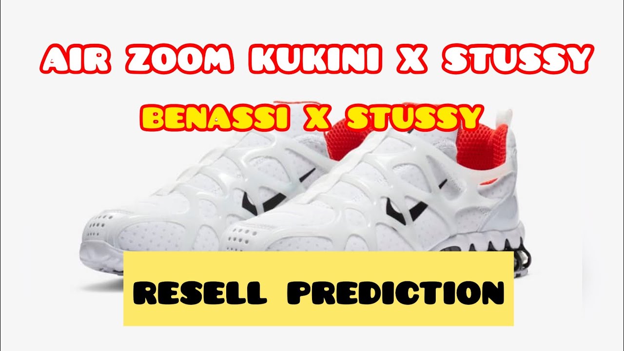 air zoom kukini x stussy resell