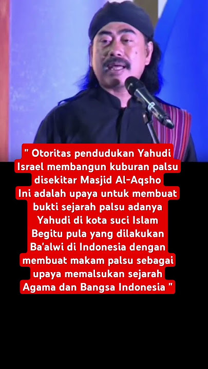 Ulasan Kyai Syarif Rahmat #habib #baalawi #ulama #nusantara #indonesia #shorts