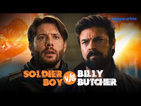 Soldier Boy vs Billy Butcher : Epic Fight Scene 🔥 | The Boys |  Prime Video India