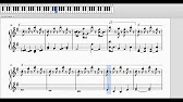 楽譜 シオンタウン Bgm ピアノソロ Youtube