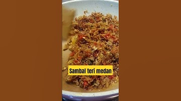 SAMBAL TERI MEDAN.   Vidio lengkap ada di beranda yaaa #shorts #sambalteri #terimedan