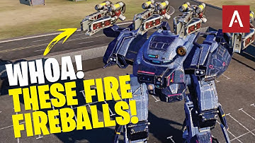 War Robots Test Server - NEW WEAPONS Scald Scorcher Incinerator WR Gameplay