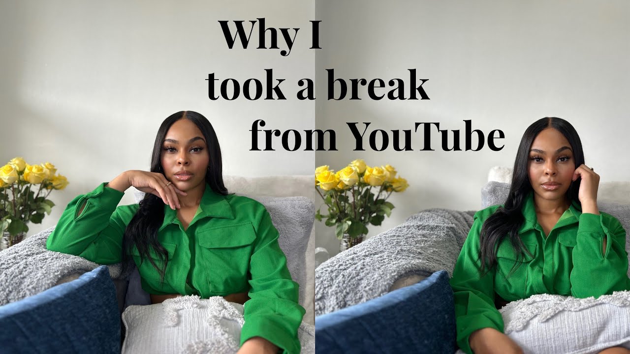 Why I Took A Break From YouTube | A Healing Message - YouTube