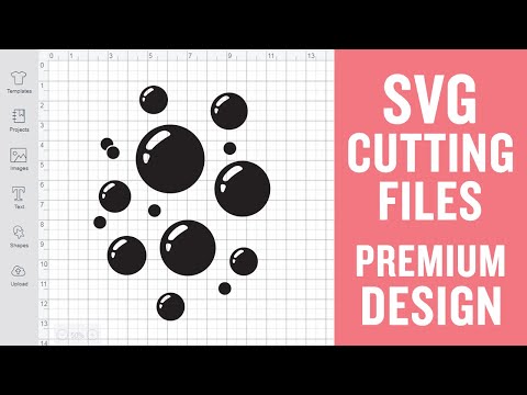 Bubbles Svg Cut Files for Scan n Cut Premium cut SVG