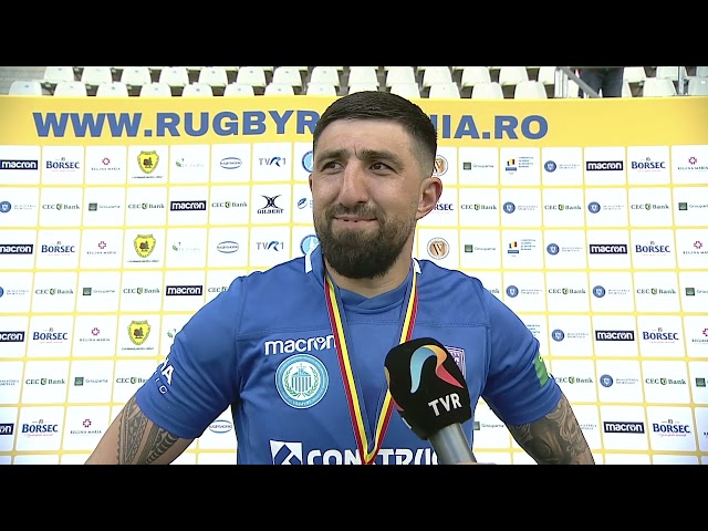 Florin Vlaicu: Suntem bucuroși că am câștigat acest trofeu
