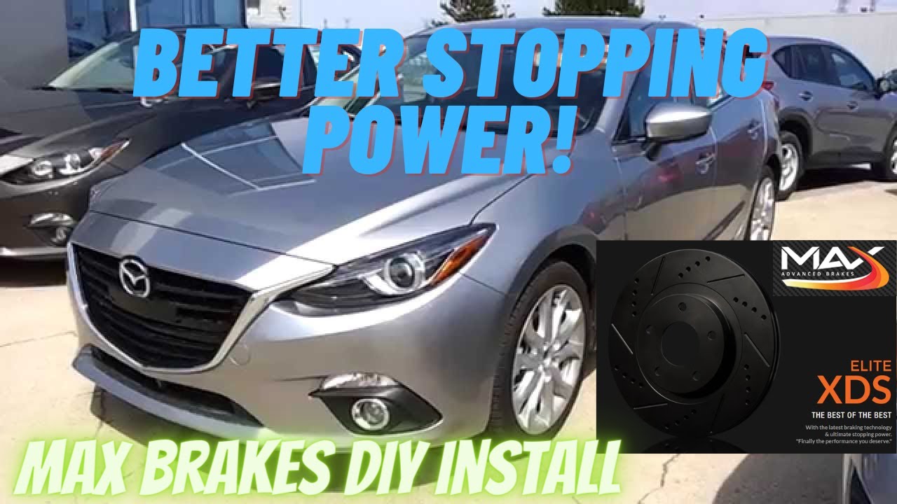 How to replace brakes on Mazda 3 (Coupon Code description) YouTube