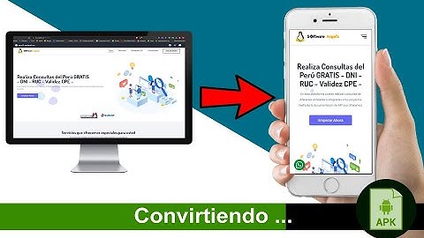 Convertir una WEB en un aplicativo Móvil (APP) |  Android | AppCreator24