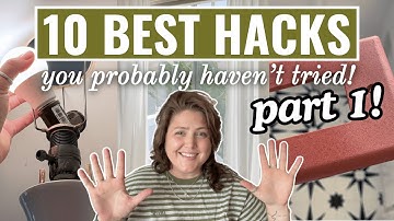 10 EASY Home Hacks that will ELEVATE Your Home | Affordable + Renter Friendly!