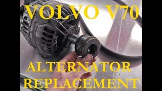 Volvo V70 99-04 - Alternator replacement / Generator byte by JustRandom Cars&Urbex 11,159 views 5 years ago 6 minutes, 44 seconds