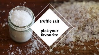 Трюфельная соль | Два пути | Хороший путь и плохой путь