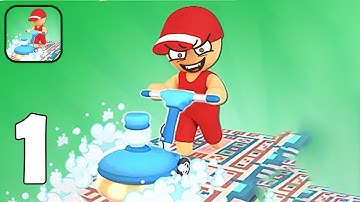 Carpet Cleaning ASMR - Part 1 - Gameplay Walkthrough(Android, iOS Game)