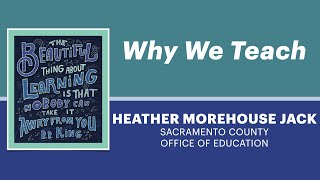 SCOE: 2025 District Teacher of the Year - Heather Morehouse Jack