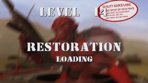 The Bitmap Brothers - Z (1996) Walkthrough (Warlord) LEVEL 14 RESTORATION