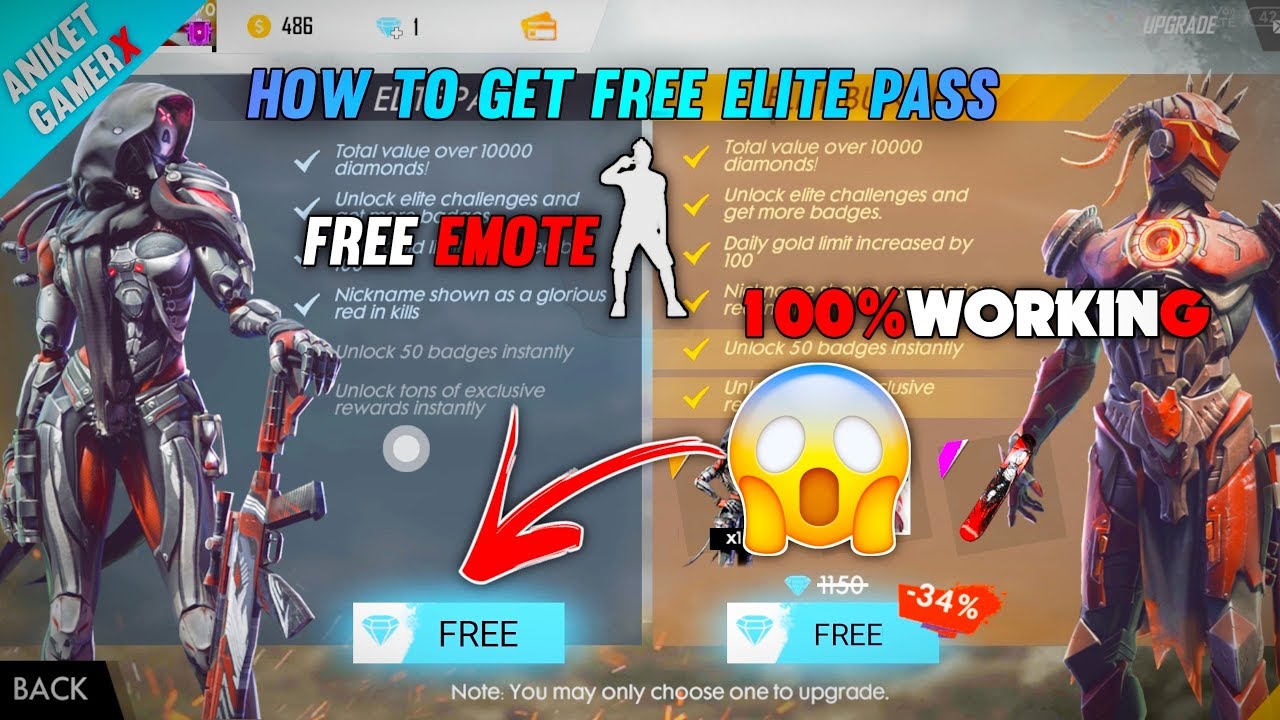 Free Fire Free Elite Pass Hack