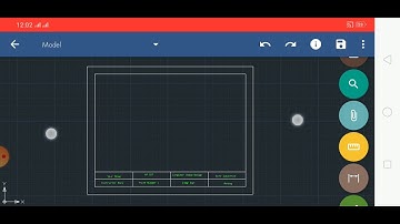 GnaCAD Tutorial Part 6 - [Simple Title Block: Size 8.5x11 inches]
