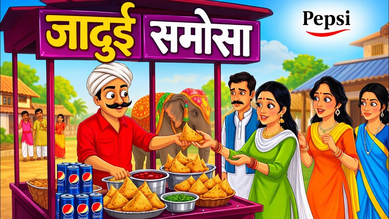 गरीब समोसे वाले पर भगवान शिव की कृपा 😱 | जादुई नमक का चमत्कार | Hindi Moral Story