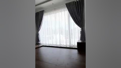 Rèm cửa chống nắng 2 lớp. Sơn Nhi cung cấp ĐT :0989 266 772