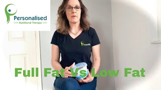 Weight Loss Tips  - full fat vs low fat