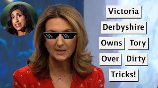 Tory Dirty Tricks Called Out By Victoria Derbyshire!