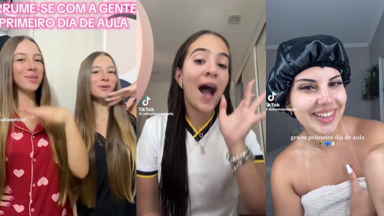 GRWM PARA PRIMEIRO DIA DE AULA