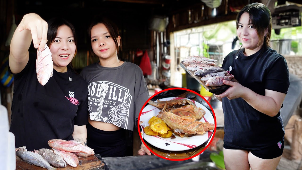 Hicimos pescado frito con @AngieTuarezVideos