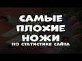 Самые плохие ножи по результатам продаж