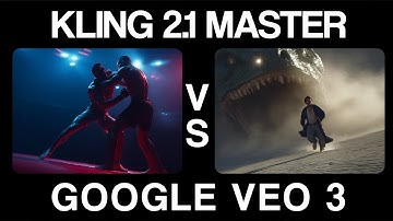 Kling 2.1 Master VS Google Veo 3