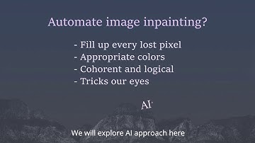 Chua Hao Yang - Deep Image Inpainting