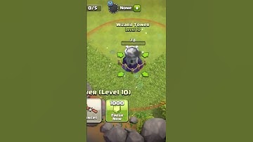 WIZARD TOWER  LEVEL 1 TO LEVEL MAX 😈   #viral #view #coc #sumit007 #like #subscribetomychannel