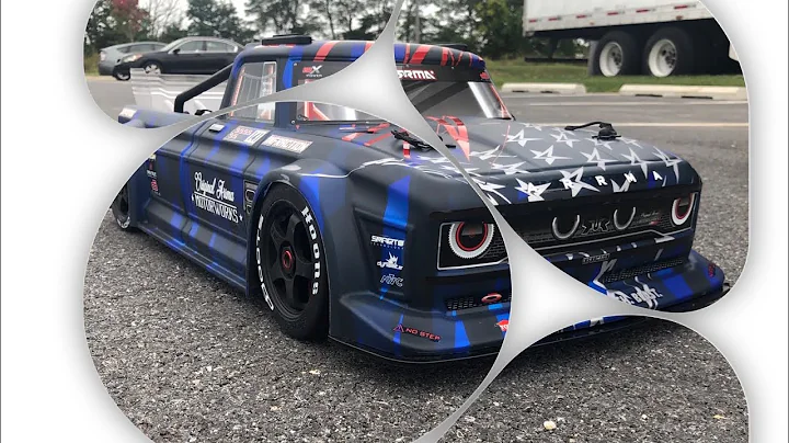 Arrma infraction v2 25t speed run