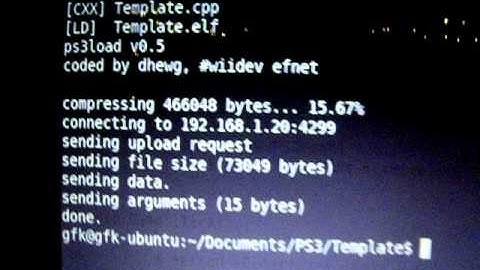 My PSL1GHT Hello World!