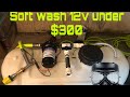 D.I.Y Building 12v soft wash system (pt 1