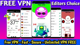 Free VPN - Fast Secure Unlimited VPN By Free VPN - Unblock VPN Proxy Master VPN - Netflix VPN -2020 screenshot 1