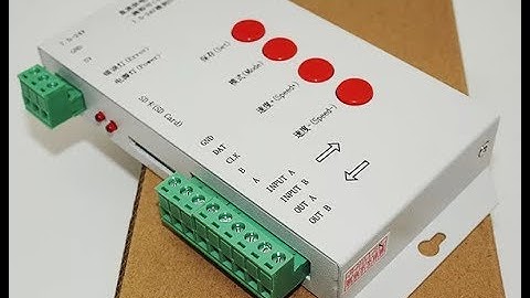 T1000S Pixel LED controller Connection Sinhalen