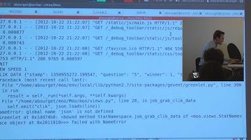 Gevent-socketio, cross-framework real-time web live demo #MP32