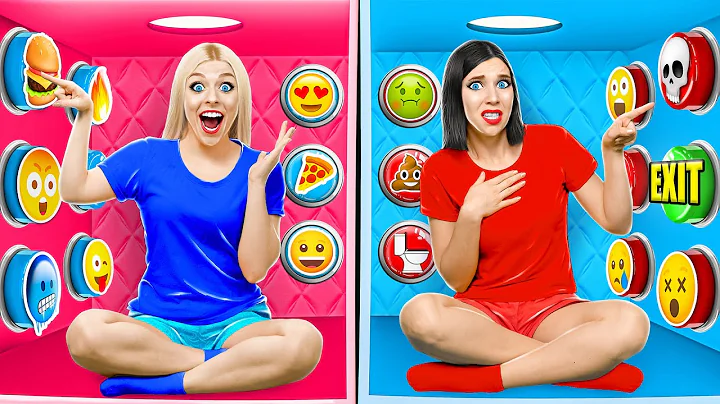 1000 Mystery Buttons Challenge Only 1 Lets You Escape | Cool Creative Hacks Multi DO Fun Challenge